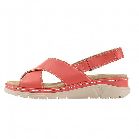 Сандалии Suave Mostar женские 12505T-1P28,1P28 коралловые. Изображение 4 из 4