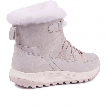 Кроссовки Strobbs с мехом женские F8532-9 бежевые. Изображение 3 из 4