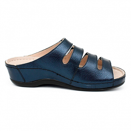 Сабо Luomma повседневные женские LM-503 016 кобальт. Изображение 2 из 3