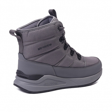 Кроссовки Strobbs с тинсулейтом женские F8515-10 серые. Изображение 3 из 4