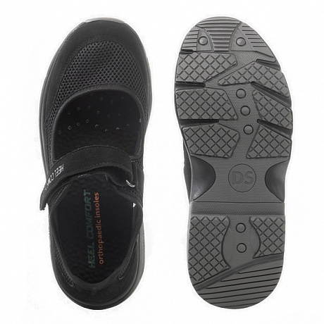 Туфли ортопедические Heel Comfort женские DSHC-23093-1 черные. Изображение 3 из 4